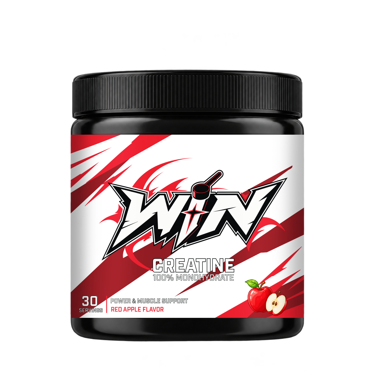 red apple 30 servings creatine